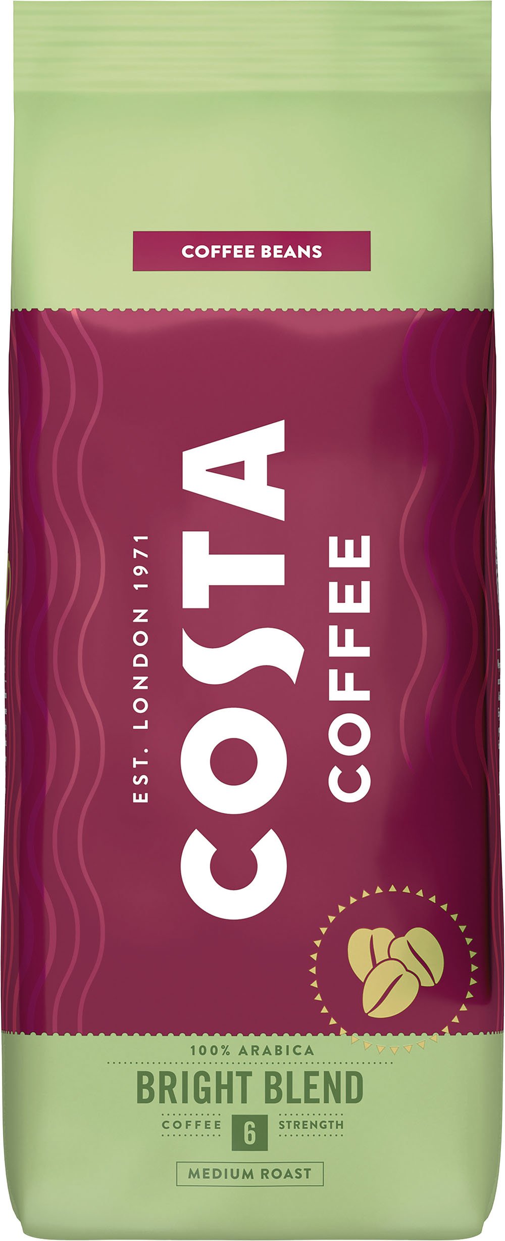 1kg_COSTA COFFEE_ziarnista_BAG_BRIGHT BLEND_FRONT copy