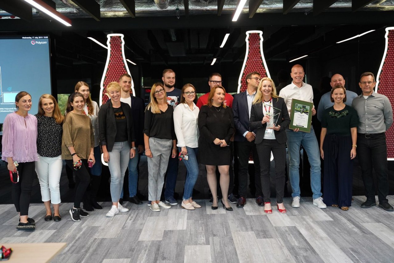 Coca-Cola HBC Polska z nagrodą Friendly Workplace